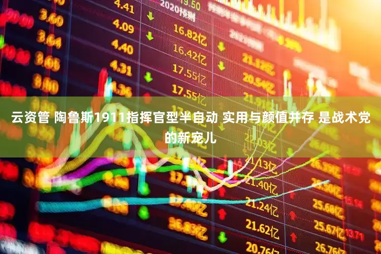云资管 陶鲁斯1911指挥官型半自动 实用与颜值并存 是战术党的新宠儿